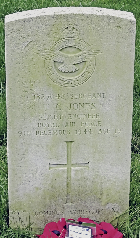 Sgt Trevor Charles Jones<br/><br /><br />died December 9th, 1944